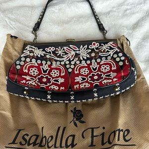 Isabella Fiore beaded handbag
